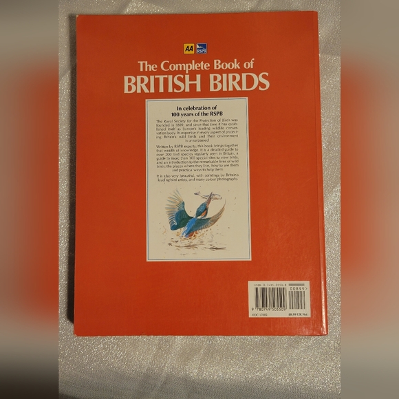 1992 Softback book The Complete Book of British Birds - Picture 10 of 11